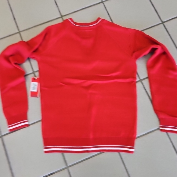 NWT Tipsy Elves Women's Size XS Canada Canadian Maple Leaf Vneck Sweater - Picture 2 of 12